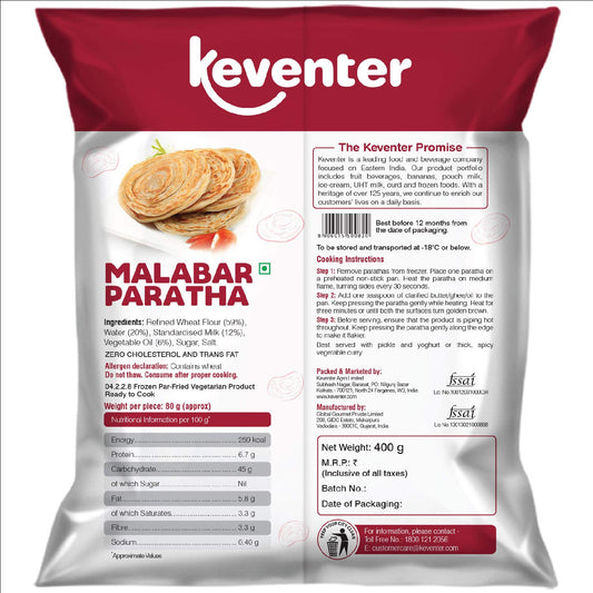 KEVENTER Malabar Paratha, 400 g