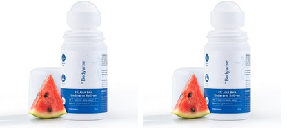 Be Bodywise 4% Aha Bha Underarm Roll On 50ml | 2% Lactic Acid, 1% Mandelic Acid, 1% Salicylic Acid | Controls Odour & Reduces Pigmentation | 0% Alcohol & 0% Aluminium | Flora Fragrance