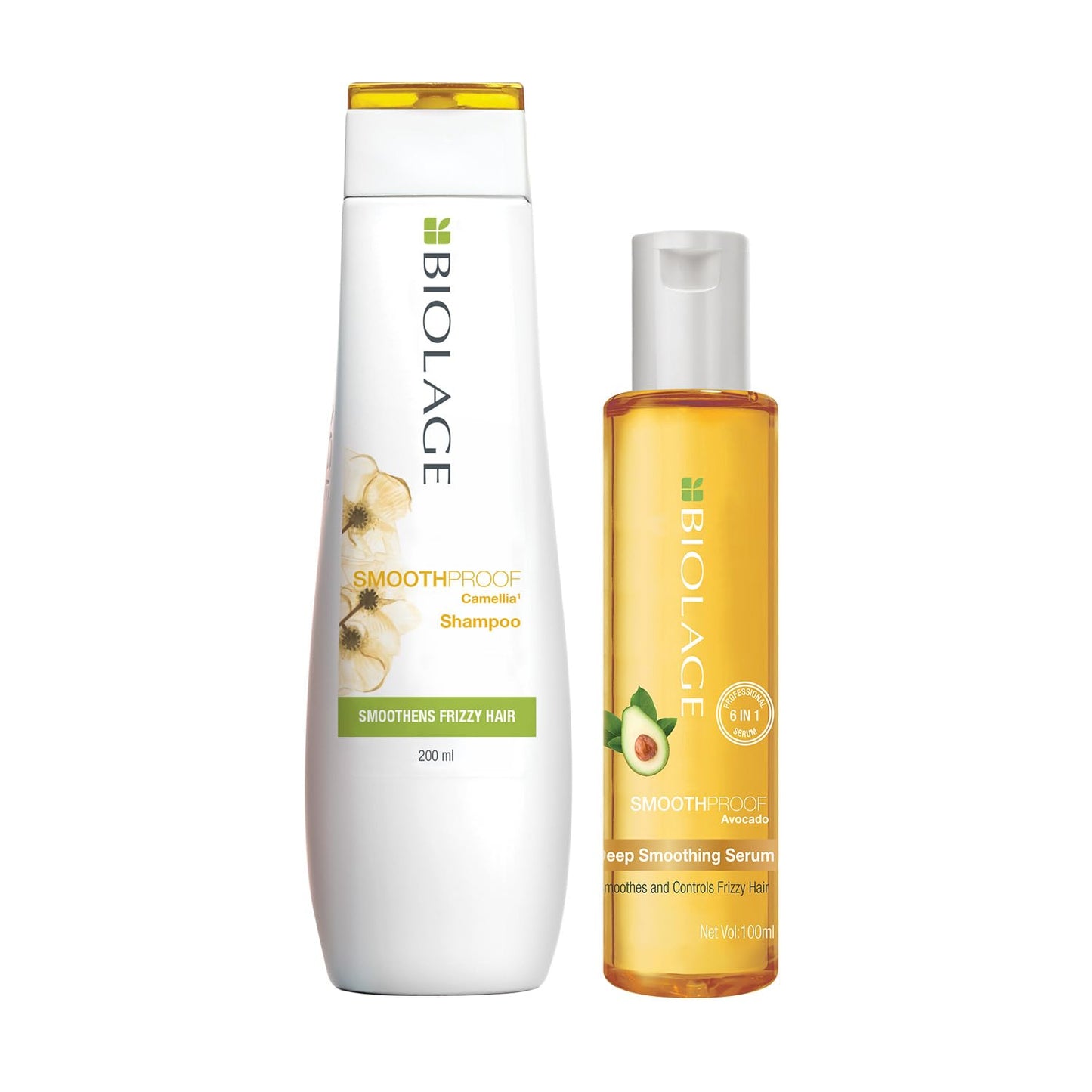 Biolage Smoothproof 6-in-1 Professional Hair Serum for Frizzy Hair |Deep Smoothening With Avocado & Grape Seed Oil | Natural & Vegan