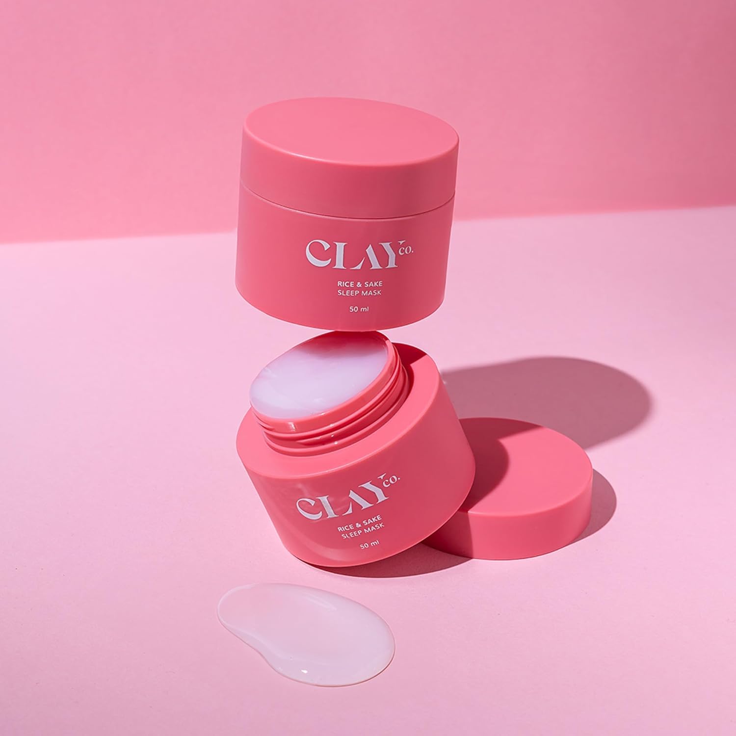 Clayco. Rice & Sake Sleep Mask 50 Ml | Face Mask For Glowing Skin | Night Cream For Glass skin | Japanese Skincare Routine | Sulphate Free & Vegan
