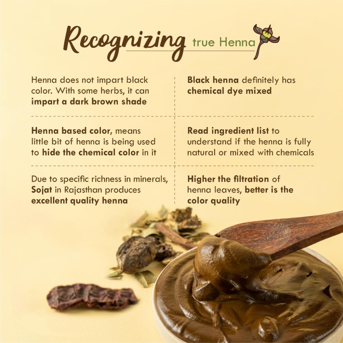 Nat Habit - Fresh Ready To Apply Henna Paste, Pre-Soaked in Black Tea and Herbs,100% Natural Rajasthani Henna, Imparts Rich Brown Shade (Pack of 2 x 220g)