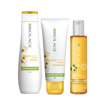 Biolage Smoothproof 6-in-1 Professional Hair Serum for Frizzy Hair |Deep Smoothening With Avocado & Grape Seed Oil | Natural & Vegan